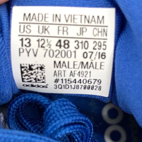 Adidas Energy Boost Men's shoes 702001 ART AF4921 Blue Gray 13 - Picture 5 of 8